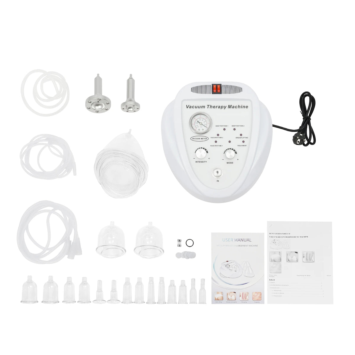 Electric Vacuum Pump Massage Breast Massager Enlargement & Butt Lifting Body Shaping for Beauty Salons, Hospitals, Spas