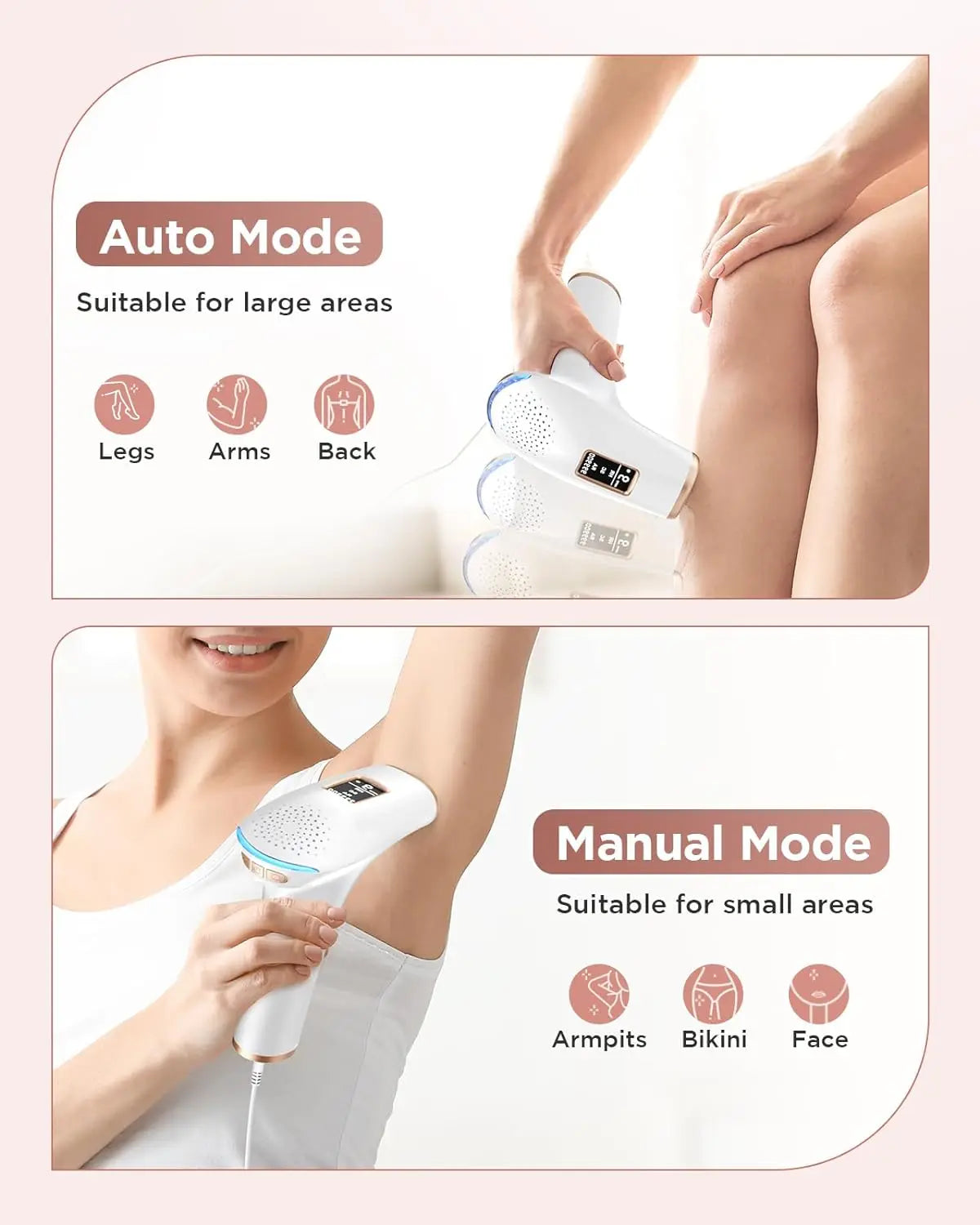 999900 Flashes IPL Hair Removal Safe Permanent Painless Epilator Face Body Arms Leg Whole Body Treament For Men Women Home Use