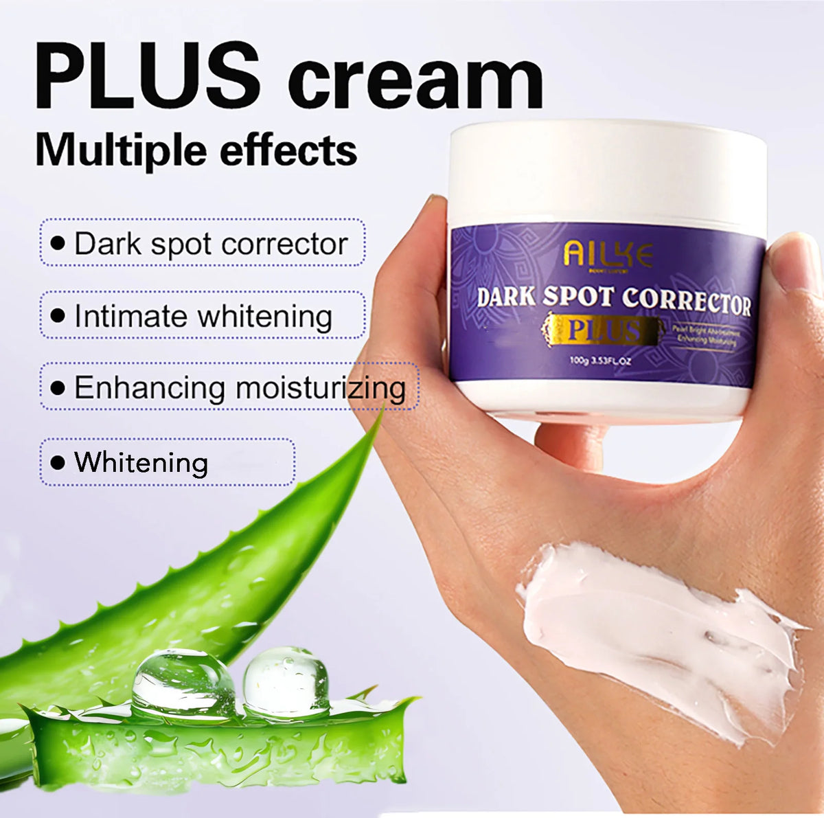 AILKE Glutathione PLUS Skin Care Set, Advanced Lightening Lotion, Moisturizes, Softens Skin, Skin Glowing Range for Men Women