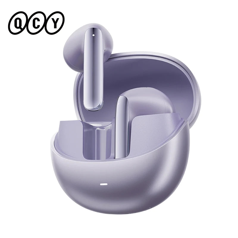 QCY AilyBuds Pro+ Wireless Earbuds Adaptive ANC Bluetooth 5.3 Earphones LDAC Hi-Res Audio Multipoint Connection IPX5 Headphones