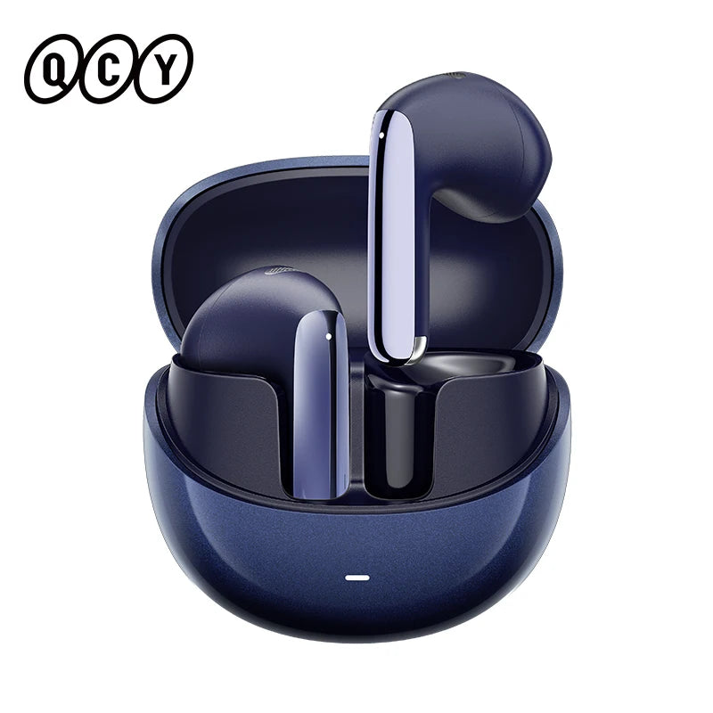 QCY AilyBuds Pro+ Wireless Earbuds Adaptive ANC Bluetooth 5.3 Earphones LDAC Hi-Res Audio Multipoint Connection IPX5 Headphones